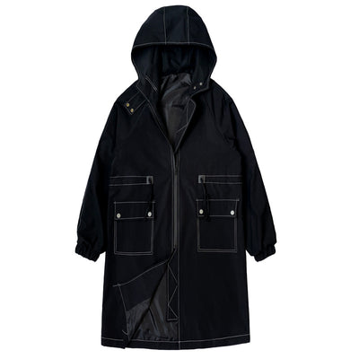 Abrigo Tipo Gabardina Masculino Largo - Primavera y Otoño - Image 6