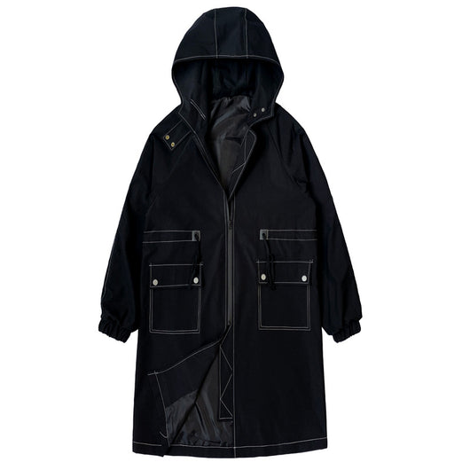 Abrigo Tipo Gabardina Masculino Largo - Primavera y Otoño - Image 6