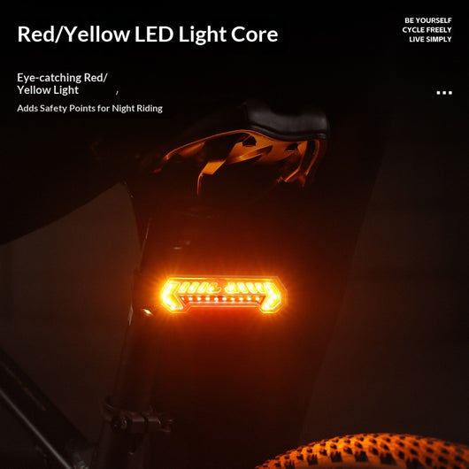 Luz Trasera de Bicicleta con Control Remoto Inalámbrico - Image 8