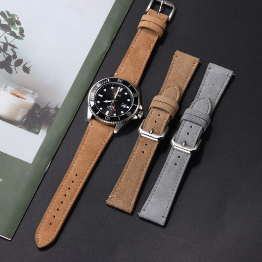 Correa de Reloj de Ante con Liberación Rápida - Image 20