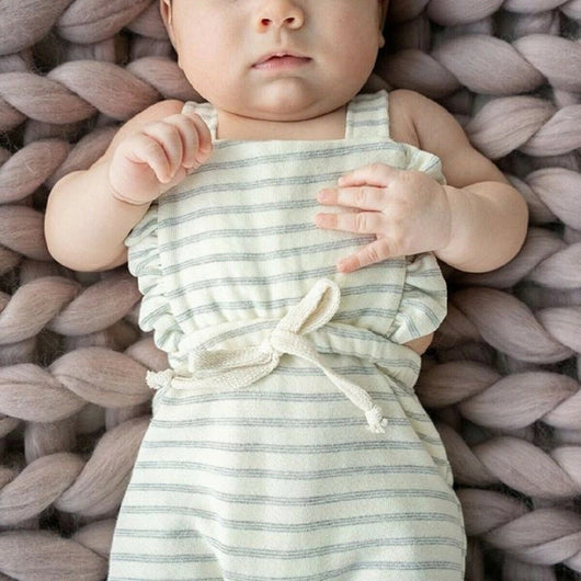 Jumpsuit de Algodón Puro con Rayas - Image 20