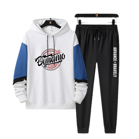Conjunto Sudadera con Capucha de Algodón con Paneles - Image 10