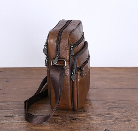 Bolsa de Cuero para Hombre Crossbody Casual y Elegante - Image 24