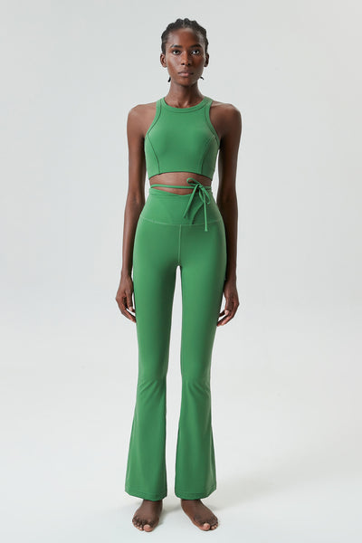 Pantalones Yoga Ajustados con Cordón para Mujer Tallas Grandes - Image 19