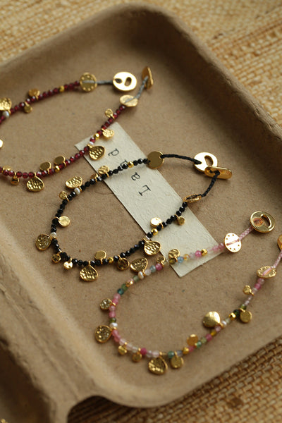 Pulsera de Piedra Natural Tejida a Mano para Mujer - Image 30