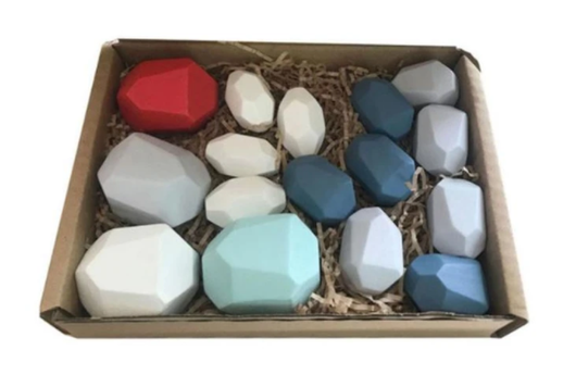 Jenga de Piedras Coloreadas para Niños y Niñas - Image 8