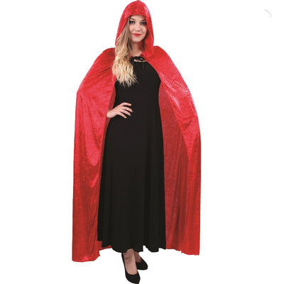 Capa de Terciopelo Dorado para Halloween - Disfraz Elegante para Mujer - Image 9