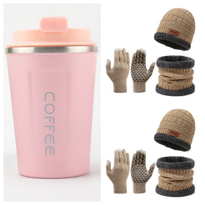 Conjunto Invernal 3 en 1: Bufanda, Guantes y Gorro de Lana Térmica - Image 23