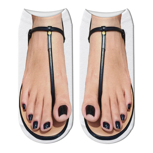 Calcetines Deportivos 3D con Estampado para Mujer - Image 9
