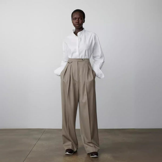 Pantalones Rectos Anchos Casuales para Mujer