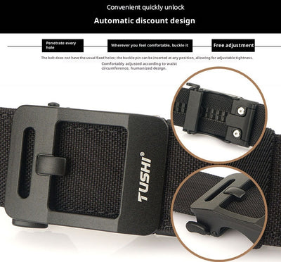 Cinturón Automático de Doble Capa para Hombre - Image 13