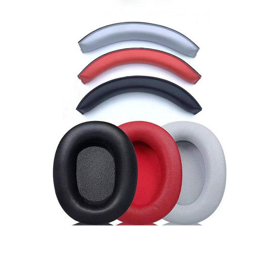 Almohadillas de Espuma para Auriculares - Cojinetes de Cuero Premium