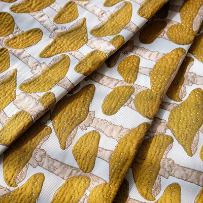 Tela Jacquard Estampada con Patrón de Champiñones Caricaturizados para Almohadas y Bolsas DIY - Image 10