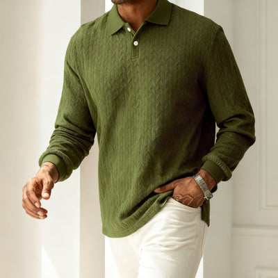 Camisa Casual de Manga Larga Botones Solapa - Versátil y Elegante - Image 13