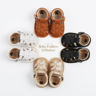 Sandalias Transpirables Caladas para Bebé - Comodidad de Verano