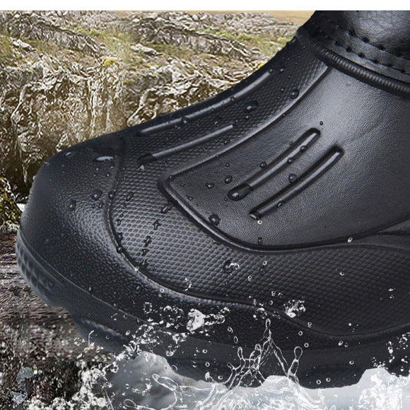 Men's Waterproof Snow Boots with Anti-slip Sole