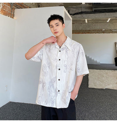 Camisa Cubana de Verano Casual para Hombre - Image 14