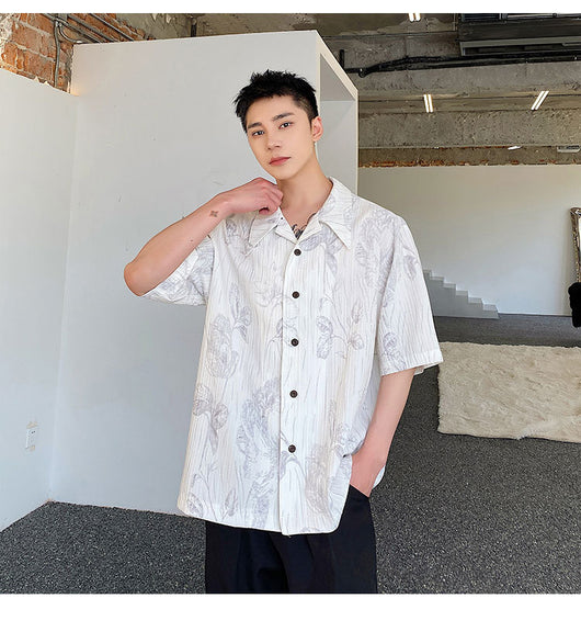 Camisa Cubana de Verano Casual para Hombre - Image 14