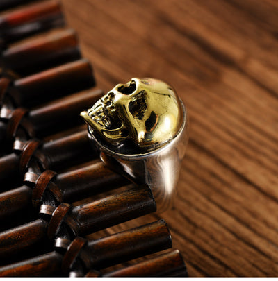 Anillo de Calavera en Plata S925 - Diseño Dominante y Moderno - Image 5