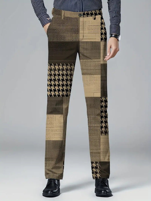 Pantalones de Vestir Slim Fit Clásicos para Hombre - Image 7