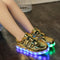 Zapatos LED Infantiles con Alas Luminosas y Carga USB