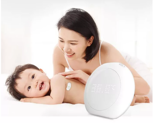 Parches Termométricos Inteligentes para Niños con Alarma de Detección