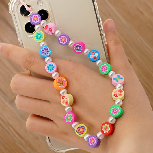 Cadena Personalizadas para Celular con Perlas Imitación - Accesorio Elegante para Chicas - Image 24