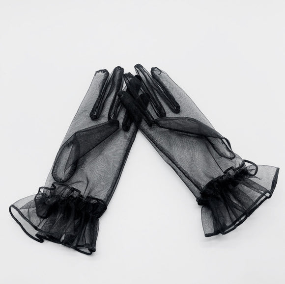 Guantes de Volantes para Vestido de Novia y Eventos