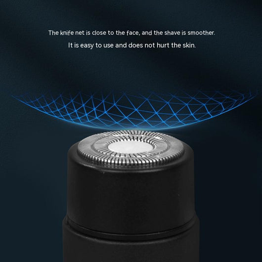 Afeitadora Eléctrica Portátil USB Mini para Hombres - Image 3