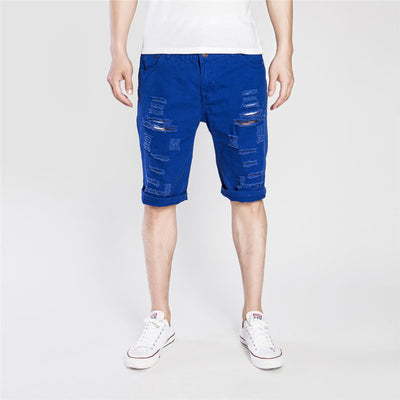 Pantalones Vaqueros Rotos Desgastados para Hombre - Image 3