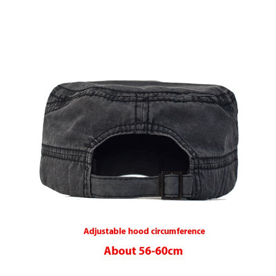 Gorra de Algodón Lavado Puro Color Liso para Hombre - Protección Solar Outdoor - Image 8