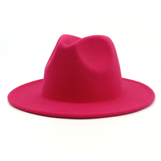Sombrero Jazz de Ala Ancha Minimalista en Lana Negra - Image 7