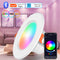 Foco Inteligente Bluetooth con Parlante, Control por Voz y Luz RGB Regulable