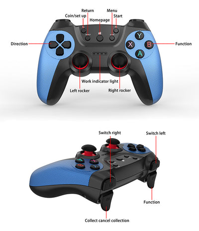 Consola de Videojuegos X2 Blue 4K - Doble Conexión Inalámbrica - Image 10