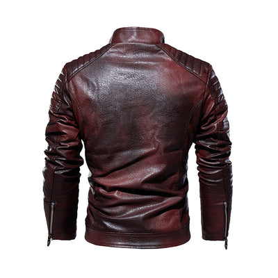 Chaqueta de Cuero Código Europeo - Abrigo PU Premium para Hombre - Image 16