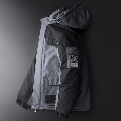 Traje de Montaña Impermeable y Cálido con Capucha Desmontable - Image 5