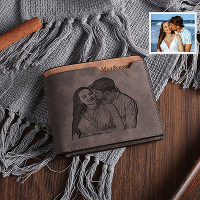 Billetera Personalizada con Grabado de Foto - Regalo Perfecto para Papá - Image 11