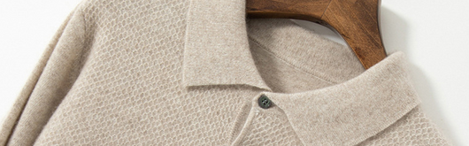 Suéter Polo de Cashmere para Hombre - Tejido Premium - Image 17