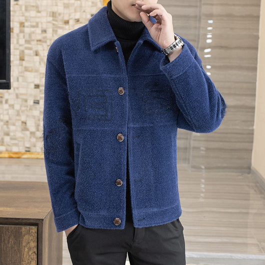 Abrigo Blazer de Lana para Hombre - Corte Clásico - Image 9