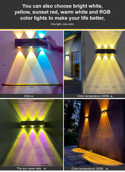 Lámpara Solar LED para Exterior - Iluminación Inteligente para Patios y Jardines - Image 6