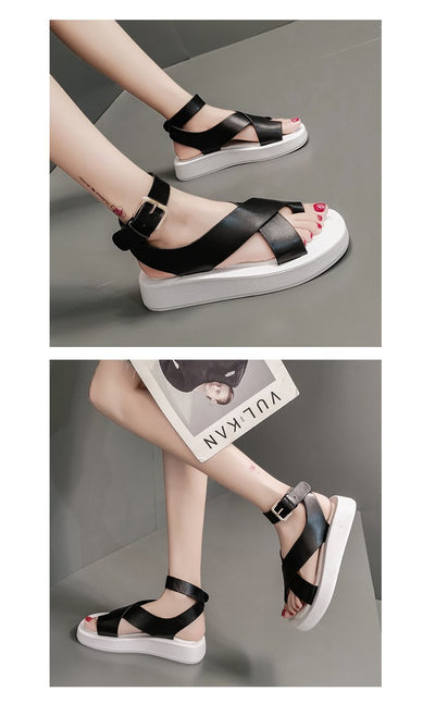 Sandalias Romanas Hada con Suela Gruesa para Mujer - Image 11