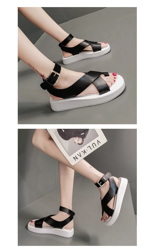Sandalias Romanas Hada con Suela Gruesa para Mujer - Image 11