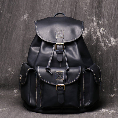 Mochila de Cuero Crazy Horse para Mujer - Image 21