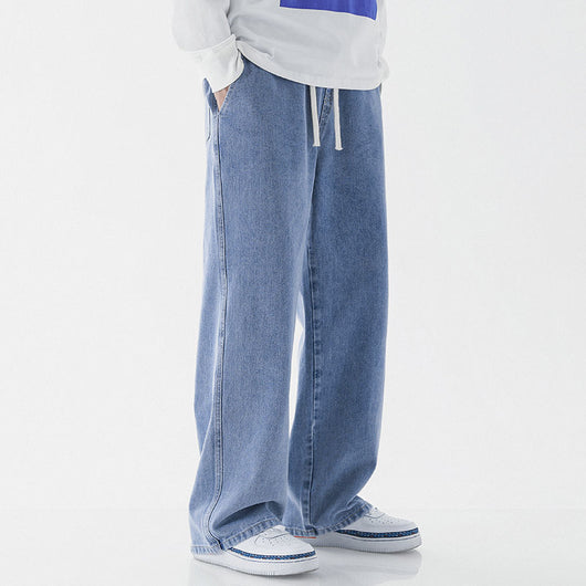 Jeans Casuales Hombre Corte Recto Oversize - Image 6