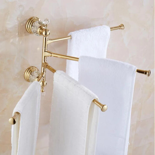 Toallero de Pared Estilo Europeo sin Taladro de 3-4 Barras - Image 10