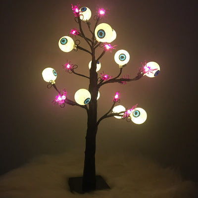 Lámpara LED de Escritorio con Ojos Fantasma para Halloween - Decoración de Terror - Image 4