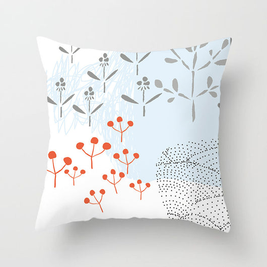 Funda de Almohada Geométrica Moderna en Poliéster Peachskin - Image 34