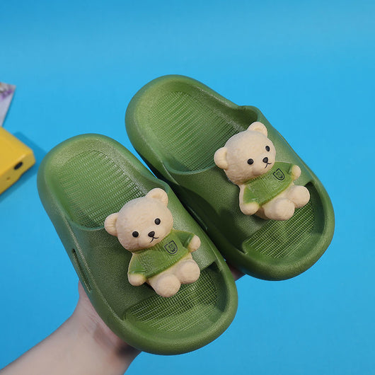 Sandalias Infantiles con Estampado de Animales para Baño y Casa - Image 16