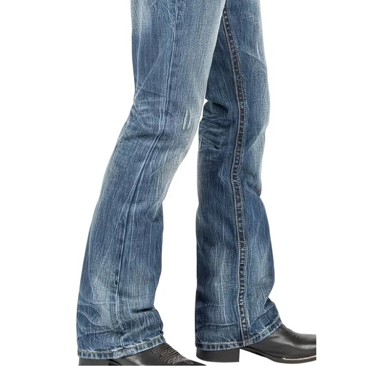 Jeans Rectos de Estilo Urbano para Hombre - Image 4