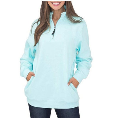 Sudadera con Cierre y Bolsillos de Manga Larga - Image 8